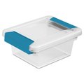 Sterilite Corporation Sterilite 19698606 Mini Clear Clip Box - Pack of 6 19698606